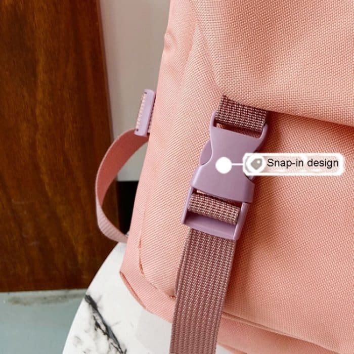 Frauen Student Schultasche Harajuku Stil Schulterrucksäcke – Bild 6