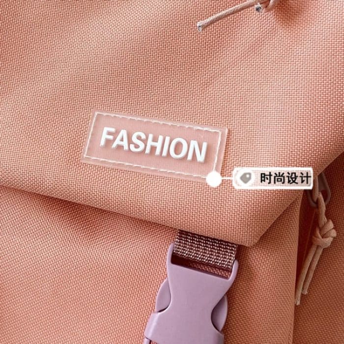 Frauen Student Schultasche Harajuku Stil Schulterrucksäcke – Bild 8