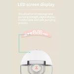 Elektrische tragbare Milchpumpe mit LED-Anzeige, 3 Modi und 12 Stufen, S21 Single, S21 Double – Bild 8