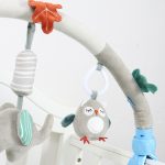 Kleinkind-Baby-Kinderzimmer-Spielzeug-Bett-Krippen-Bogen-Spielzeug-Wagen-Anhänger – Bild 6