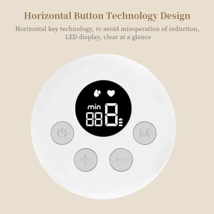 S12 Doppelte elektrische tragbare Milchpumpe mit 2 Modi und 9 einstellbaren Saugstufen – Bild 6
