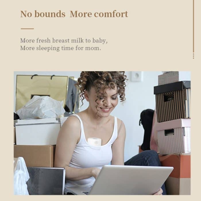 S12 Doppelte elektrische tragbare Milchpumpe mit 2 Modi und 9 einstellbaren Saugstufen – Bild 8