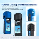 Für Insta360 X3 aMagisn Body Silikon-Schutzhülle, Body+Lens Case (Black), Body+Lens Case (Blue), Body Case (black), Body Case (Blue), Lens Case (Black), Lens Case (Blue) – Bild 6