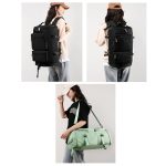 Wasserdichte Sport-Trainings-Hand-Sporttasche mit großem Fassungsvermögen und Schuhfach – Bild 11