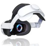Für Oculus/Meta Quest 3 VR verstellbares Elite-Headset-Kopfband, Elite Headset White, Elite Headset Black