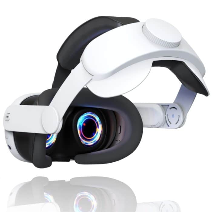 Für Oculus/Meta Quest 3 VR verstellbares Elite-Headset-Kopfband, Elite Headset White, Elite Headset Black – Bild 1
