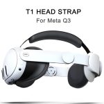 Für Oculus/Meta Quest 3 VR verstellbares Elite-Headset-Kopfband, Elite Headset White, Elite Headset Black – Bild 2