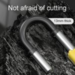 Wasserdichtes Vorhängeschloss aus Kupfer mit Diebstahlschutz, Small, Medium, Large, Extra Large – Bild 8