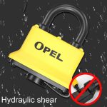 Wasserdichtes Vorhängeschloss aus Kupfer mit Diebstahlschutz, Small, Medium, Large, Extra Large – Bild 9