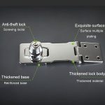 Kein Lochhaken mit abschließbarer Haspe, Kommoden-Türschloss mit Eisenschlüssel, 2.5 inch Interlocking, 2.5 inch Non-Interlocking, 3 inch Interlocking, 3 inch Non-Interlocking, 4 inch Interlocking, 4 inch Non-Interlocking – Bild 4