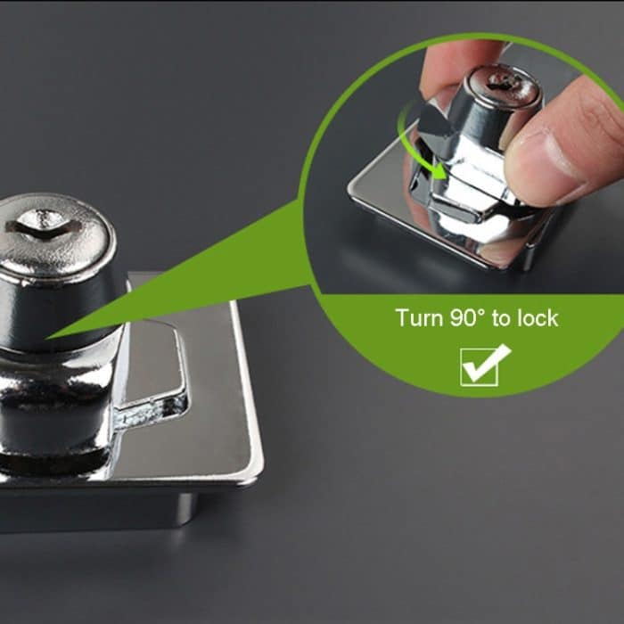 Kein Lochhaken mit abschließbarer Haspe, Kommoden-Türschloss mit Eisenschlüssel, 2.5 inch Interlocking, 2.5 inch Non-Interlocking, 3 inch Interlocking, 3 inch Non-Interlocking, 4 inch Interlocking, 4 inch Non-Interlocking – Bild 5