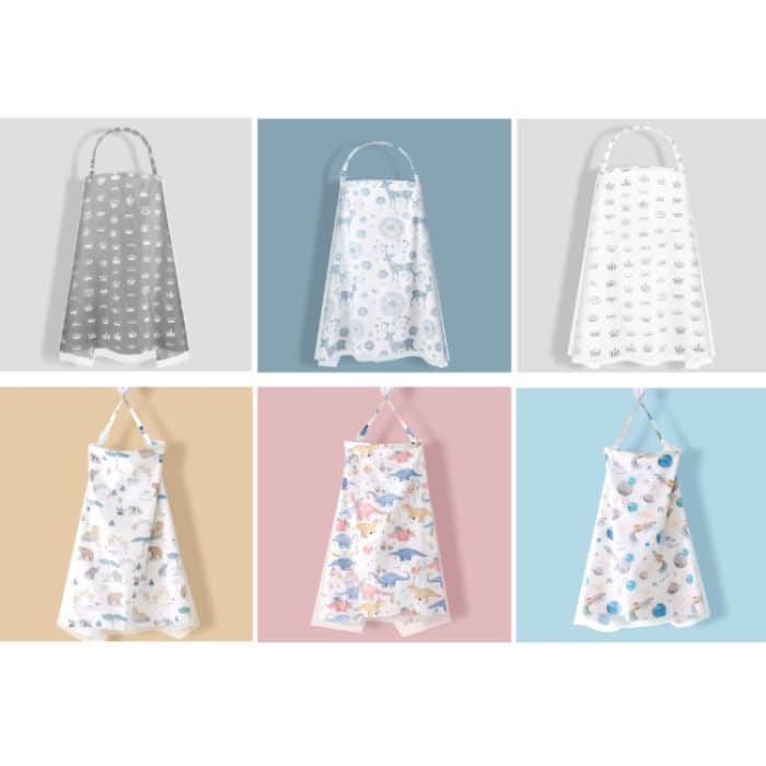 Anti-Exposition Stillkissen Outdoor Feigenblatt Kinderwagen Moskitonetz, Gray Crown, Sika Deer, White Crown, Panda and Elephant, Jurassic, Starcraft – Bild 2