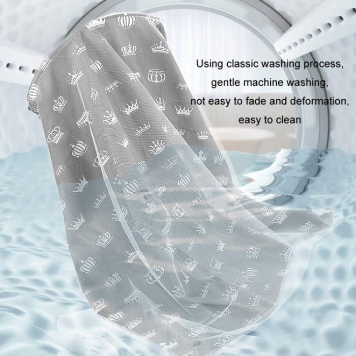 Anti-Exposition Stillkissen Outdoor Feigenblatt Kinderwagen Moskitonetz, Gray Crown, Sika Deer, White Crown, Panda and Elephant, Jurassic, Starcraft – Bild 5