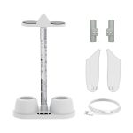 Für Oculus/Meta Quest 3 VR-Brillen, Ladestation, Aufbewahrungshalterung mit coolem RGB-Licht, Charging Base – Bild 2