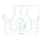 Anti-Fall-Atmungsaktiver Kindersicherheitsgurt für Elektromotorräder, Four Seasons Pink Elephant, Four Seasons Green Fox, 3D Breathable Pink, 3D Breathable Blue – Bild 3