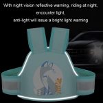 Anti-Fall-Atmungsaktiver Kindersicherheitsgurt für Elektromotorräder, Four Seasons Pink Elephant, Four Seasons Green Fox, 3D Breathable Pink, 3D Breathable Blue – Bild 8