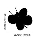 Acryl-Schmetterling-Stereo-Wandaufkleber, Schlafzimmer, Wohnzimmer, Hintergrund, Wanddekoration, weicher Spiegel, Butterfly – Bild 2