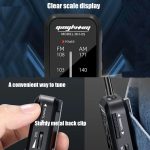 SH-05 Mini-Hörtest. Spezielles Pin-Typ-FM/AM-Zweibandradio mit Clip auf der Rückseite – Bild 4