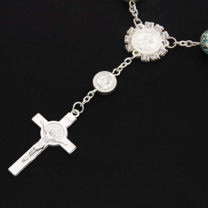 10MM Glasperlen-Perlenarmband mit Torus – Bild 5