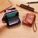 Damen-Geldbörse mit Schnalle, abnehmbare Clutch mit großem Fassungsvermögen, Geldbörse mit mehreren Kartenfächern – Bild 2