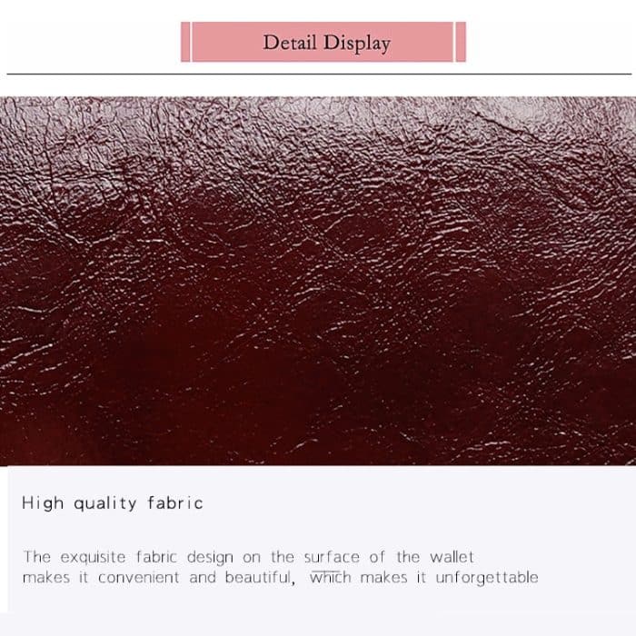 Damen-Geldbörse mit Schnalle, abnehmbare Clutch mit großem Fassungsvermögen, Geldbörse mit mehreren Kartenfächern – Bild 6