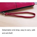 Damen-Geldbörse mit langem Reißverschluss und mehreren Kartenfächern, multifunktionale Handgelenk-Geldbörse – Bild 5