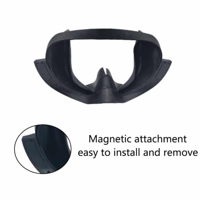 Für Mate Quest Pro Augenmaske Lichtblockierende magnetische Ersatz-Silikon-Augenabdeckung VR-Zubehör – Bild 6