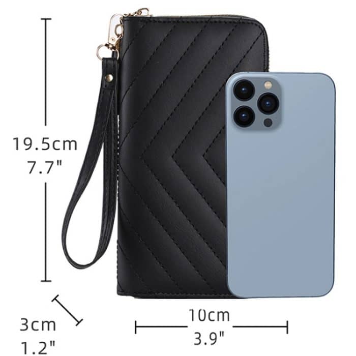 Lingerie Lange Damen-Geldbörse, große Kapazität, Clutch, Handytasche – Bild 4