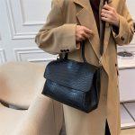 Frauen Umhängetasche Herbst Winter Textur Schulter Achselhöhle Pendler Einkaufstasche