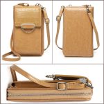 Vertikale Handytasche für Damen, Schulter-Crossbody-Tasche, multifunktionale Geldbörse mit großem Fassungsvermögen – Bild 4