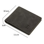 MenBense Men Short Wallet Retro Frosted Multi Card Wallet – Bild 3