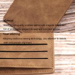 MenBense Men Short Wallet Retro Frosted Multi Card Wallet – Bild 4