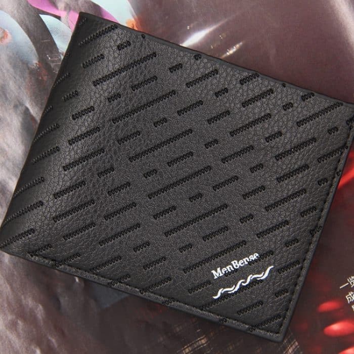 MenBense Herren-Geldbörse, lässige Geldbörse, große Kapazität, Geldscheinklammer, 555-4 (Black), 555-4 (Dark Coffee), 555-4 (Light Coffee), 555-7 (Black), 555-7 (Dark Coffee), 555-7 (Light Coffee), 555-2 (Black), 555-2 (Dark Coffee), 555-2 (Light Coffe... – Bild 1