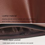 MenBense Herren-Geldbörse, lässige Geldbörse, große Kapazität, Geldscheinklammer, 555-4 (Black), 555-4 (Dark Coffee), 555-4 (Light Coffee), 555-7 (Black), 555-7 (Dark Coffee), 555-7 (Light Coffee), 555-2 (Black), 555-2 (Dark Coffee), 555-2 (Light Coffe... – Bild 3