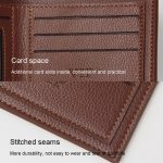 MenBense Herren-Geldbörse, lässige Geldbörse, große Kapazität, Geldscheinklammer, 555-4 (Black), 555-4 (Dark Coffee), 555-4 (Light Coffee), 555-7 (Black), 555-7 (Dark Coffee), 555-7 (Light Coffee), 555-2 (Black), 555-2 (Dark Coffee), 555-2 (Light Coffe... – Bild 4
