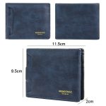 Menbense Herren Kurze Geldbörse Lässige Multi-Karten-Geldbörse – Bild 3