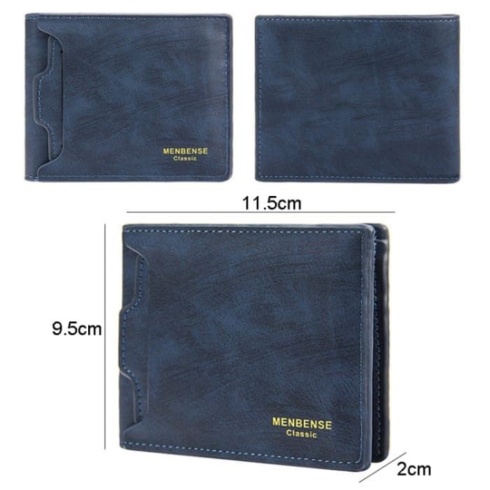 Menbense Herren Kurze Geldbörse Lässige Multi-Karten-Geldbörse – Bild 3