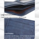 Menbense Herren Kurze Geldbörse Lässige Multi-Karten-Geldbörse – Bild 5