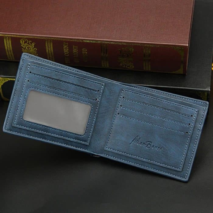 Menbense Herren Kurze Geldbörse Lässige Multi-Karten-Geldbörse – Bild 6