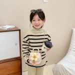 Kinder Cartoon Blume Perle Handtasche Prinzessin Umhängetasche Geldbörse – Bild 6