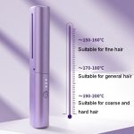 2-in-1 tragbarer USB-wiederaufladbarer Lockenwickler mit doppeltem Verwendungszweck, Haarglättungskamm – Bild 6