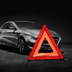 Faltbarer Auto-Warnschild-Stativ, reflektierender dreieckiger Halter für Autos – Bild 6