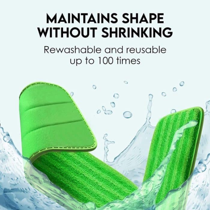 Für Swiffer WetJet 10–12 Zoll selbstklebendes Mopppad als Ersatz für nasse und trockene Mopptücher, Green – Bild 3