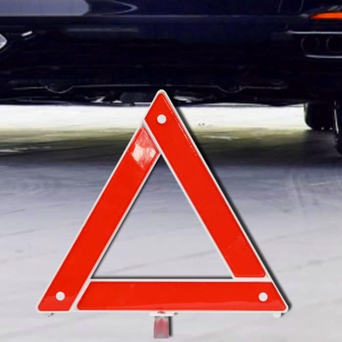 Autoaufbewahrung, faltbares Stativ-Warnschild, Auto-Notfall-Warnschild, 28 x 24cm – Bild 1