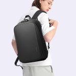 BANGE BG-7251 Herren-Business-Doppelschulter-Laptoptasche, großes Fassungsvermögen, wasserdichter Rucksack – Bild 11