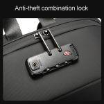 BANGE BG-7251 Herren-Business-Doppelschulter-Laptoptasche, großes Fassungsvermögen, wasserdichter Rucksack – Bild 7