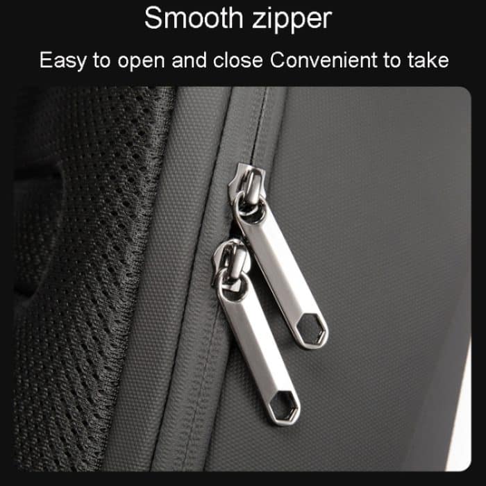 BANGE BG-7251 Herren-Business-Doppelschulter-Laptoptasche, großes Fassungsvermögen, wasserdichter Rucksack – Bild 10