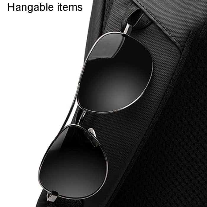 BANGE BG-7700 Herren-Rucksack mit großer Kapazität, lässig, doppelte Schulter, für Studenten, Computer, Büchertasche – Bild 4