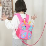 Kinder Schultasche Umhängetasche Mädchen Niedlicher Cartoon Schmetterling Rucksack – Bild 7