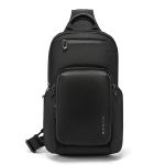 BANGE BG-7718 Herren-Satchel-Brusttasche, großes Fassungsvermögen, sportlicher, lässiger Einzelschulter-Rucksack